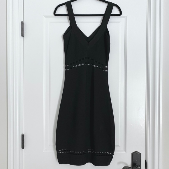 H&M Fine Knit Bodycon Black Dress - Small - Picture 5 of 7